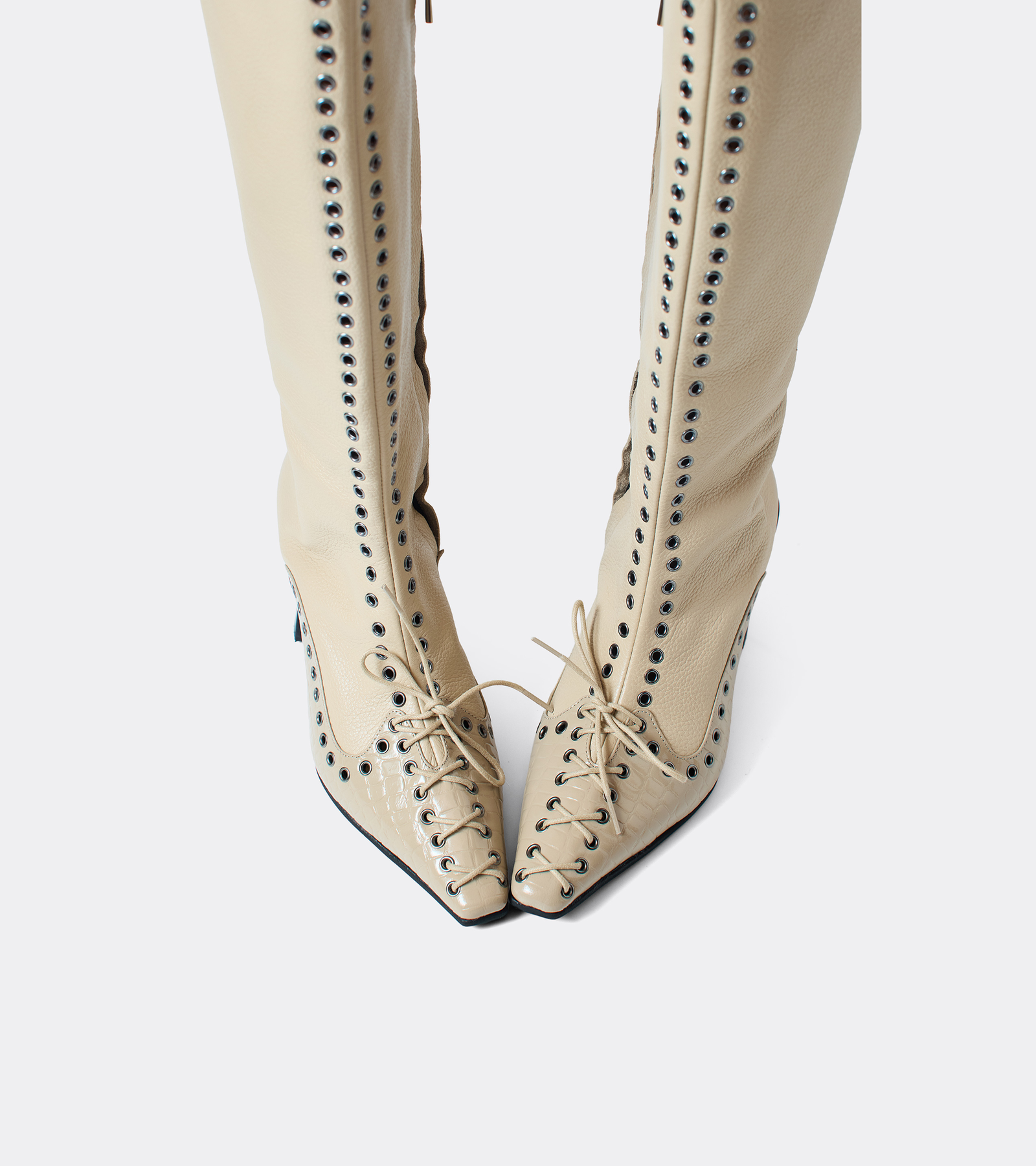 Beatriz - Taco victoriano 7 cm - Imagen 5