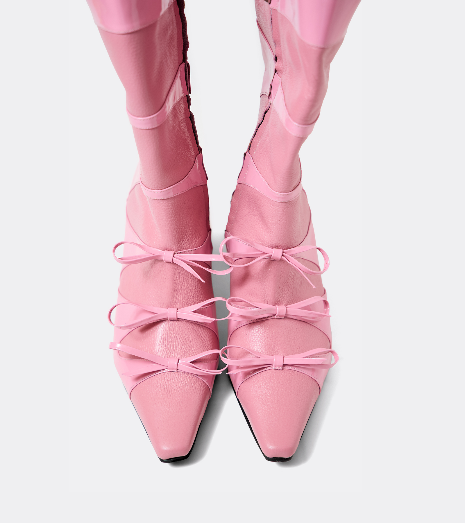 3 lazos caƱa alta - Taco 7cm - Imagen 6