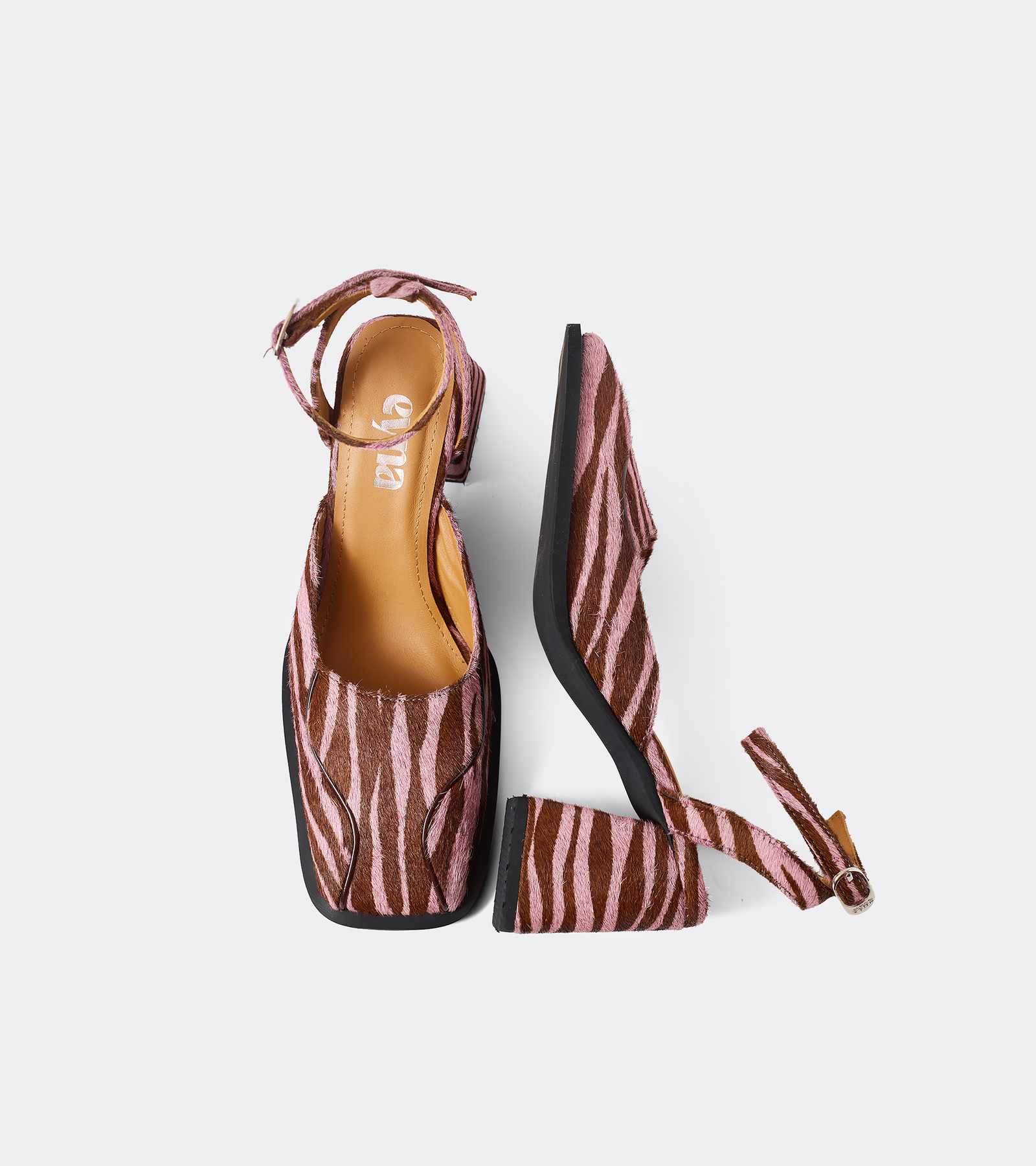 Sabrina con talón envolvente taco 7cm - Imagen 3