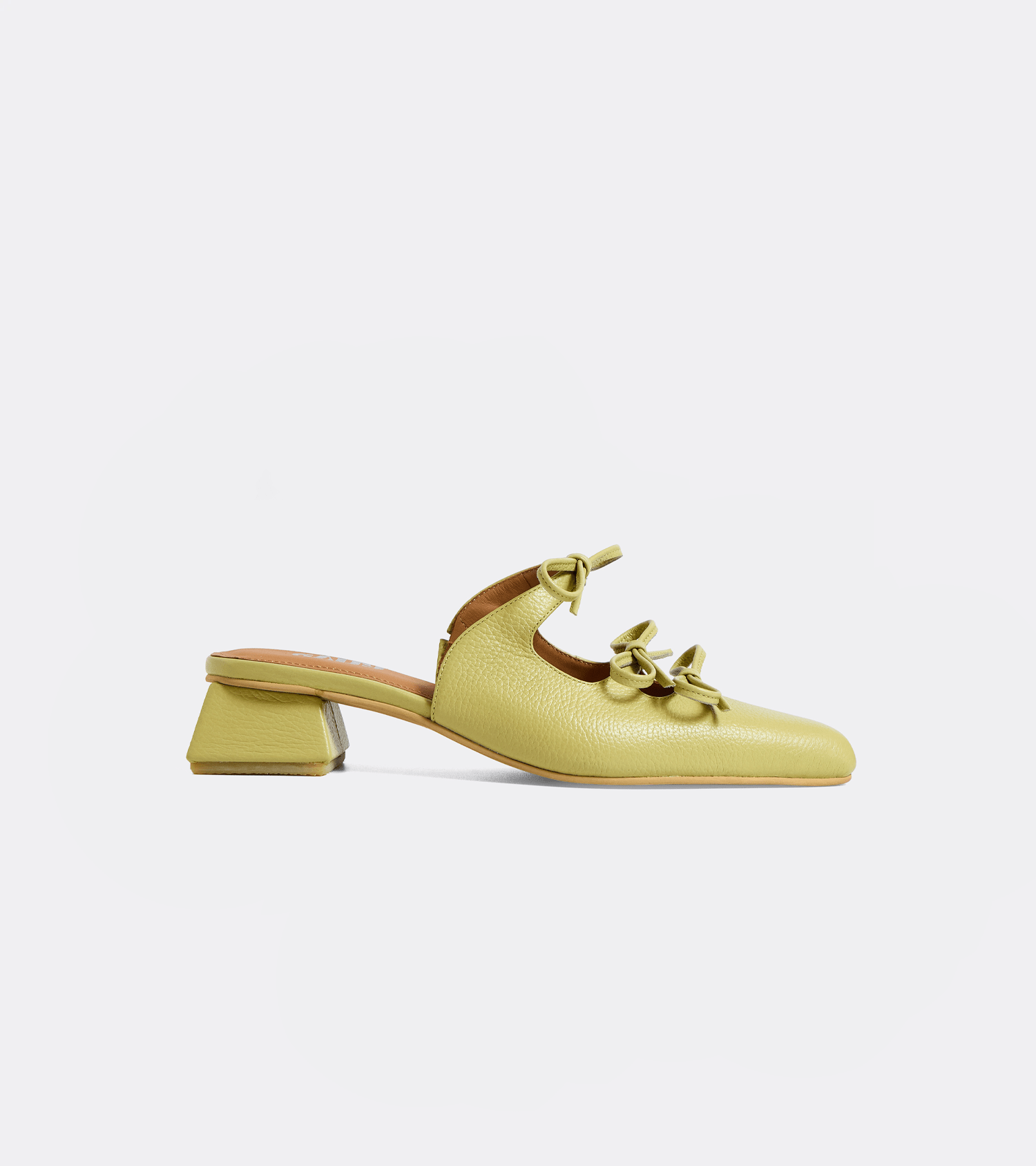 3 lazos mule - taco 3 cm