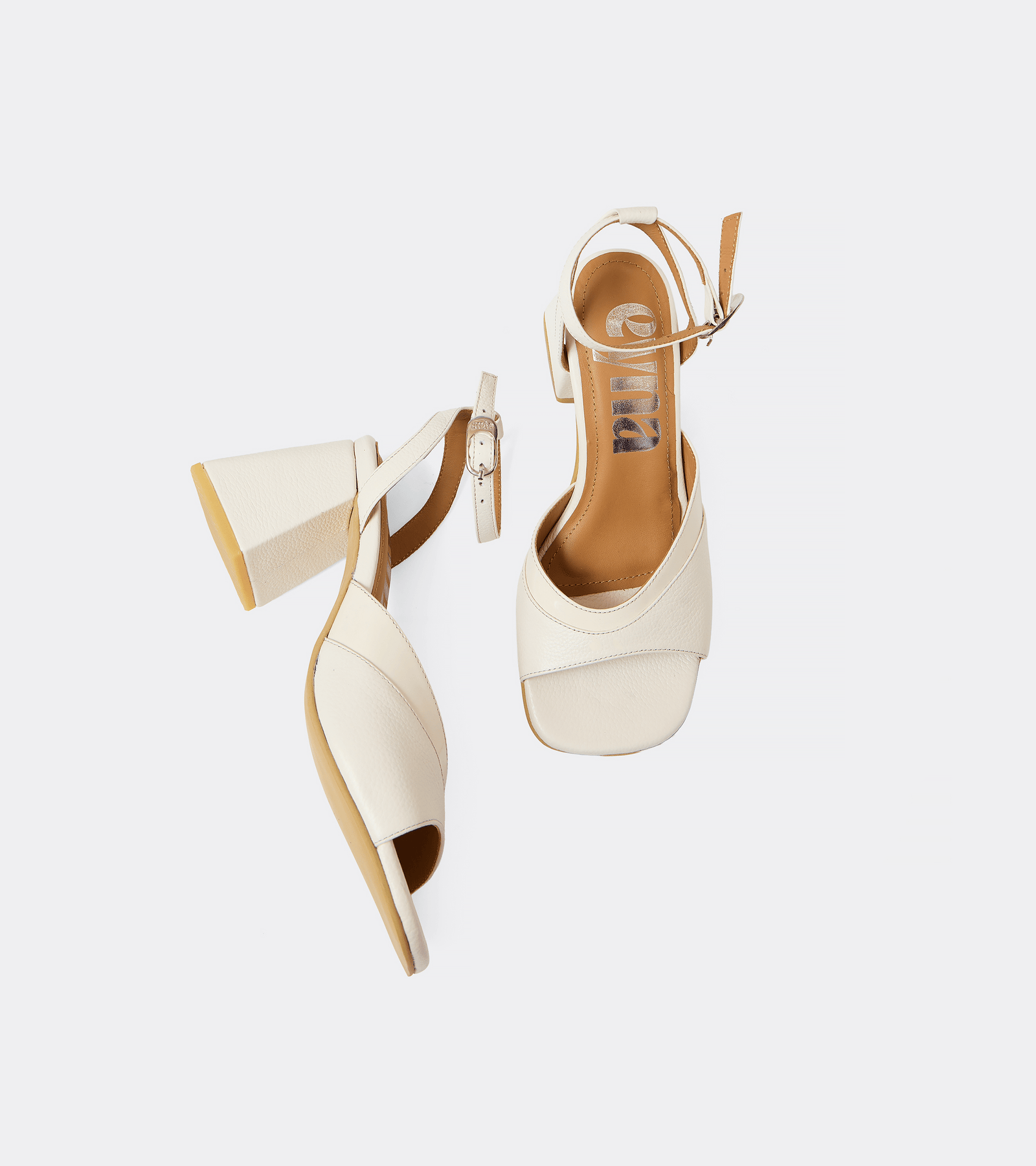 María Asimétrica Novia - taco 7cm - Imagen 2