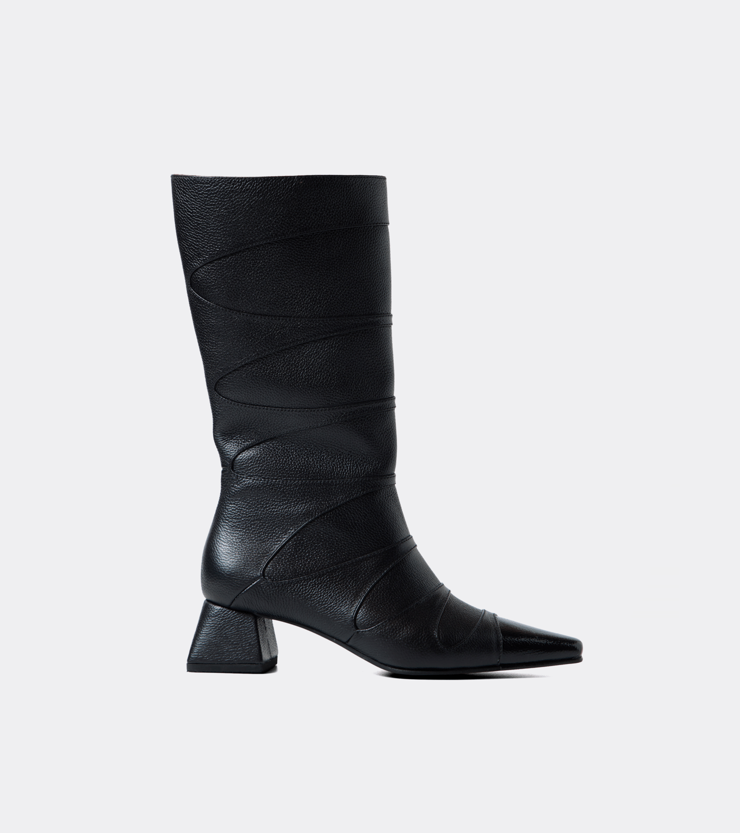 Bota stripped - Taco 4 cm